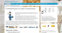 Desktop Screenshot of funksteckdose.net