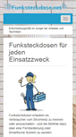 Mobile Screenshot of funksteckdose.net